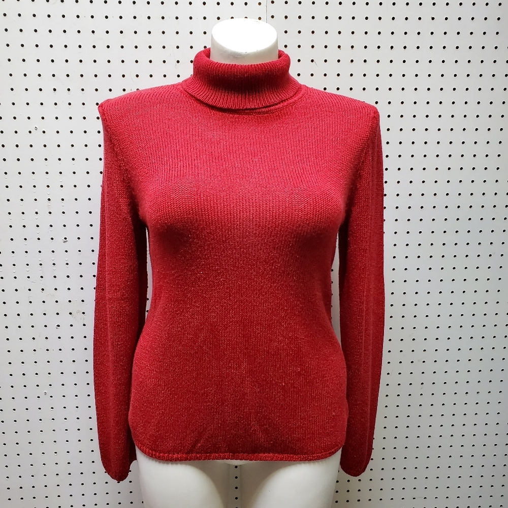 Chico's Red Turtleneck Sweater Size 3/XL/16